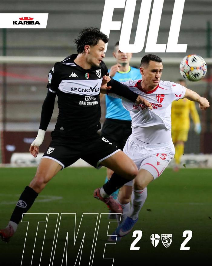 华体会官网-意乙斯佩齐亚客场2：2战平帕多瓦，科莫托首发打满全场|多纳多尼|帕多瓦队|AC米兰|米兰|教练_新浪体育_新浪新闻